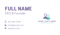 Fundraising Business Card example 1