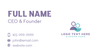 Philanthropist Business Card example 2