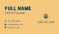 Blue Repair Toolbox Business Card