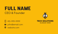 Simple Bee Symbol  Business Card