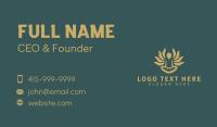 Lotus Flower Yoga Business Card