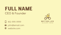 Milk Tea Stall Business Card example 4