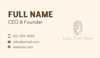 Cook Book Business Card example 1