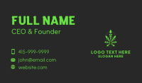 Plant Weed Cannabis Business Card