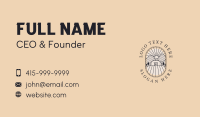 Farming Barn Mountains Business Card