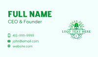 Botanical Shovel Gardening Business Card