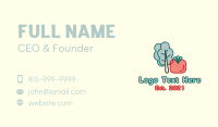 Cabbage Tomato Vegetable Business Card Design