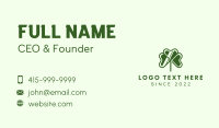 House Clover Leaf Yard Business Card Design