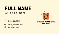 Citrus Washing Machine  Business Card