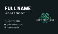 Construction Carpentry Tools Business Card