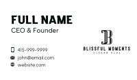 Antique Brand Letter B Business Card Image Preview