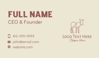 Buck Business Card example 1