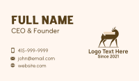 Manual Business Card example 4