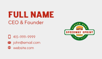 Burger Sandwich Snack Business Card