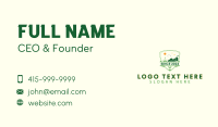 Lawn Mower Grass Garden Business Card