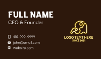 Cheddar Business Card example 2