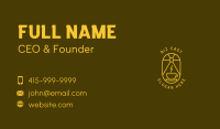 Sunshine Cafe Coffee Business Card