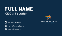 Plane Star Travel Business Card