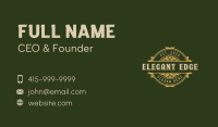 Elegant Ornamental Premium Business Card Image Preview