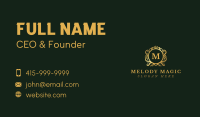 Premium Luxury Foliage Business Card