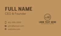 Handyman Wood Planer Business Card