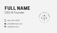 Professional Tie Crown Business Card