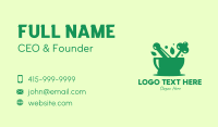 Food Preparation Business Card example 3
