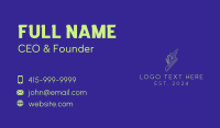 Shoe Designer Business Card example 3