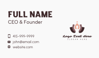 Yoga Instructor Business Card example 4