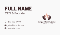 Yoga Class Business Card example 1