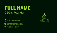 Organic Garden Plant Business Card