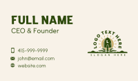 Gardening Shovel Farm Business Card Design