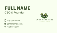 Lawn Mowing Landscape Business Card Design