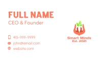 Fruity Charity  Organization Business Card