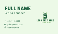 Eco Garbage Sanitation Business Card