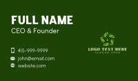 Eco Leaves Spa Business Card