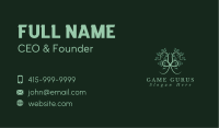 Green Tree Knot Business Card