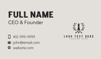 Master Business Card example 1