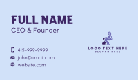Tennis Racket Business Card example 2