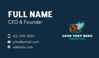 Trailer Truck Wings Business Card