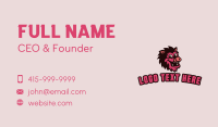 Happy Pig Boar Business Card
