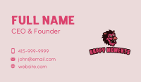 Happy Pig Boar Business Card Image Preview