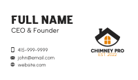 Chimney House Residence  Business Card Image Preview