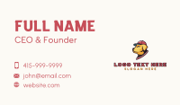 Labrador Dog Fashion Business Card Design