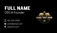 Premium Elephant Luxury Business Card