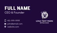 Skull Mural Graffiti  Business Card Design