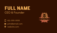 Royalty Academia Crown Business Card