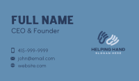 Helping Hands Charity Business Card Image Preview