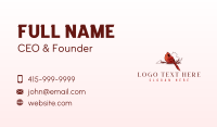 Virginia Cardinal Bird Business Card