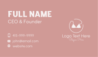Fashionable Business Card example 3